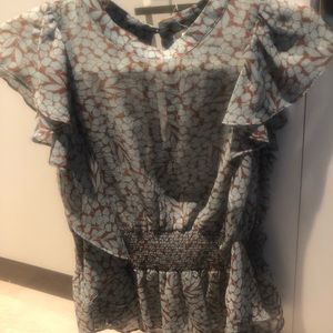 Feather bone by Anthropologie Top